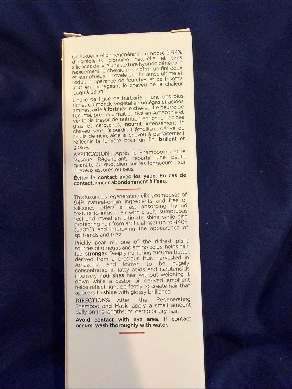 Christophe Robin Regenerating Serum for Dry & Damaged Hair - 1.7oz